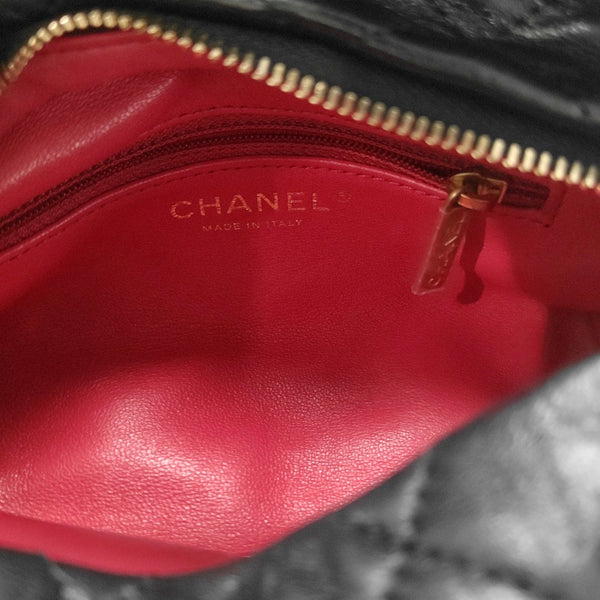 Quilted Lambskin Black