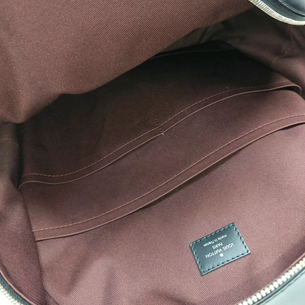 JOSH Monogram Coated Canvas Brown
