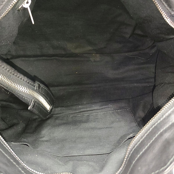 Metal Plate Classic City Lambskin Black