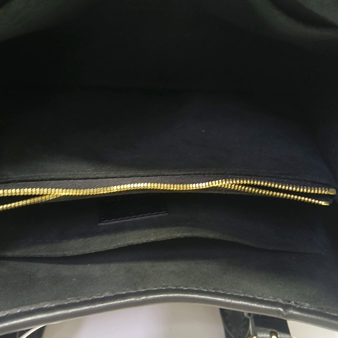 BABYLONE TOTE PM Monogram Calfskin Black
