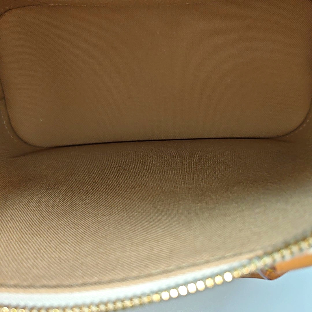 ALMA BB Monogram Coated Canvas White