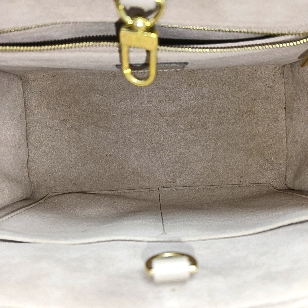 ONTHEGO PM Monogram Calfskin Gray