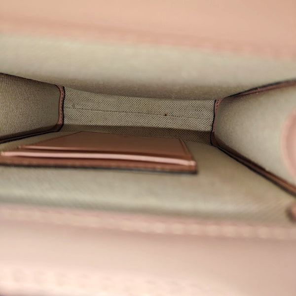 Quilted Calfskin Shoulder Bag Pink