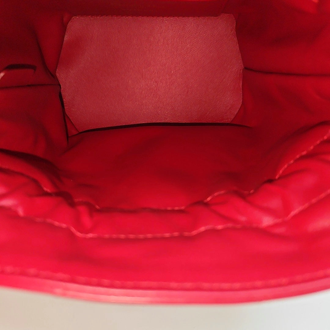 Miss Caro Cannage Lambskin Red