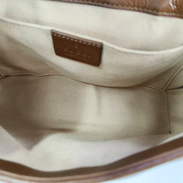 GG Marmont Small Quilted Calfskin Brown