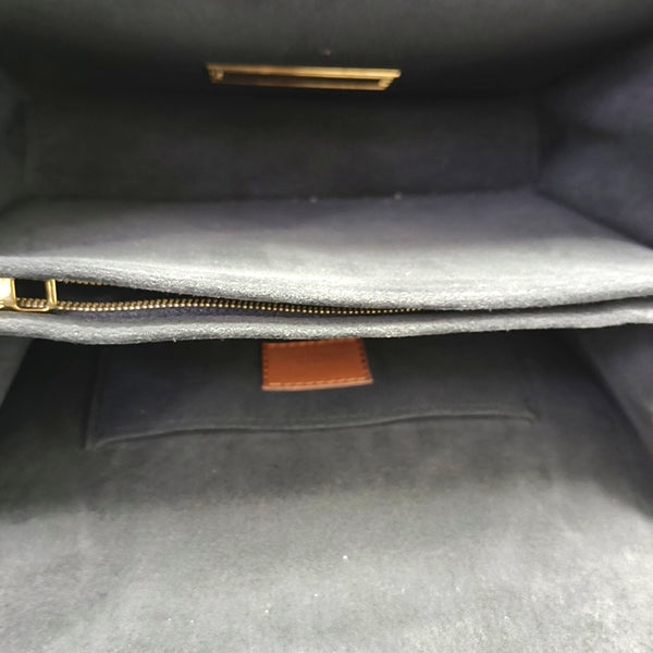 DAUPHINE MM Monogram Coated Canvas Brown