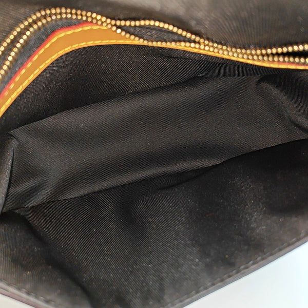 DIANE Monogram Coated Canvas Brown