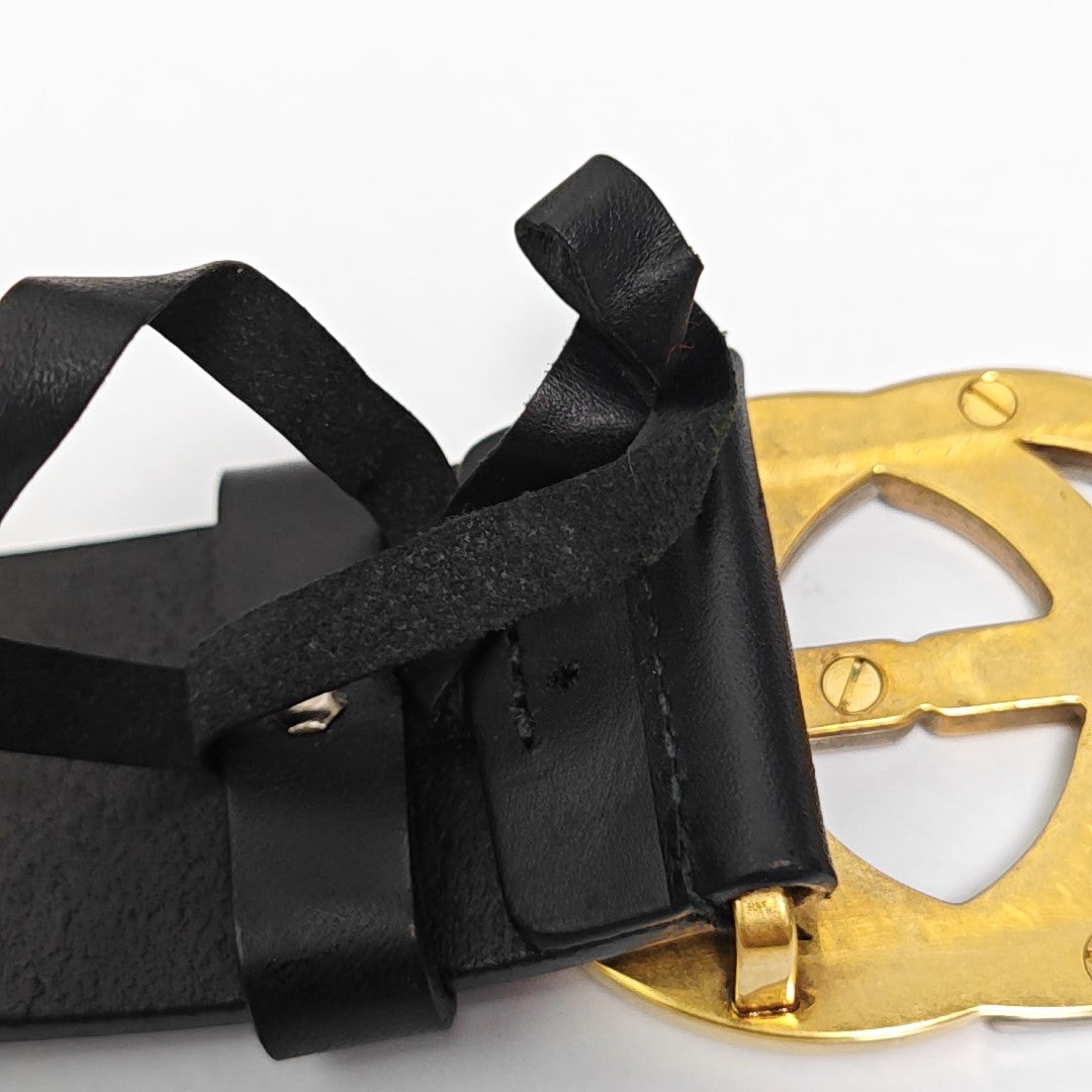 Leather Belt Black