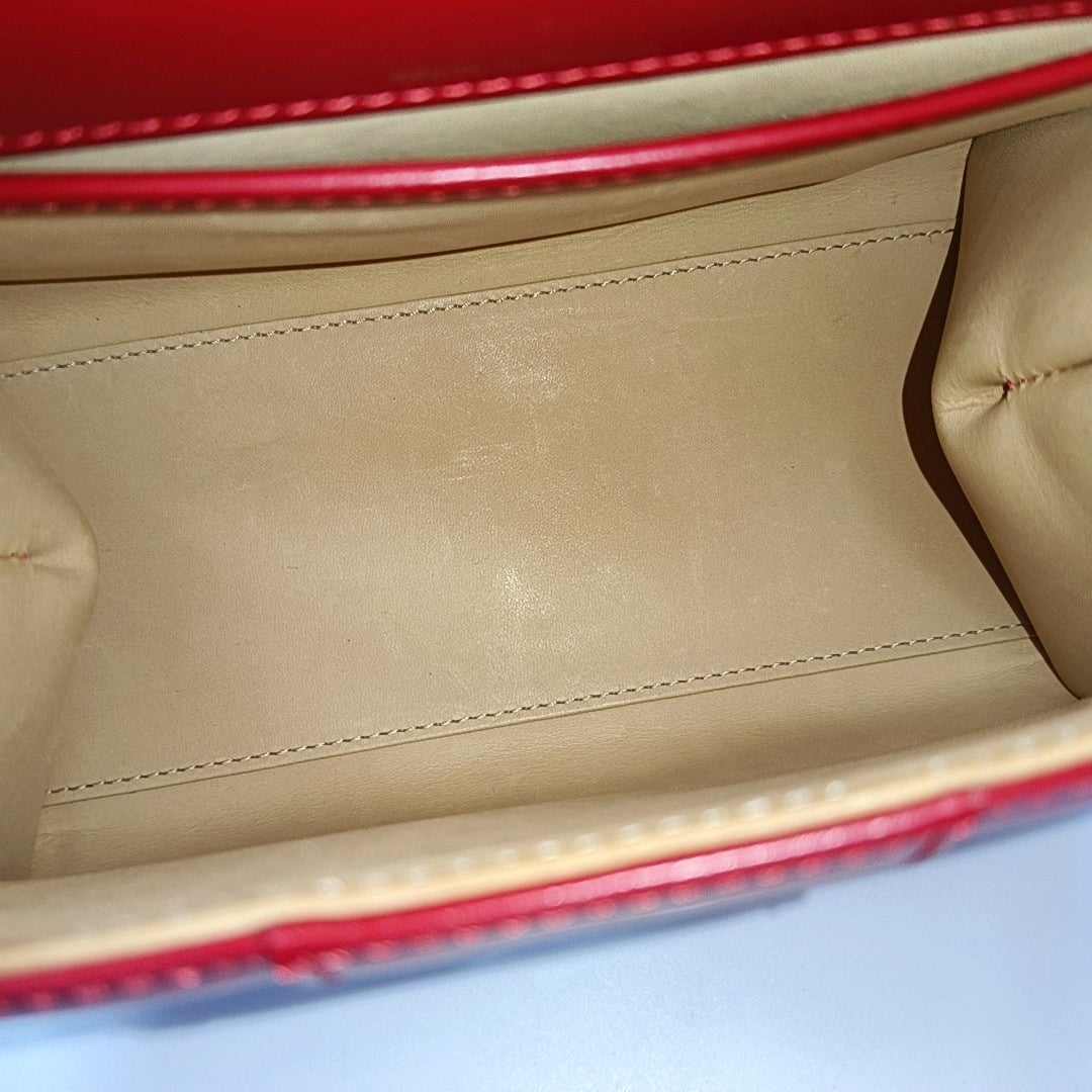 Brillant Mini Calfskin Red