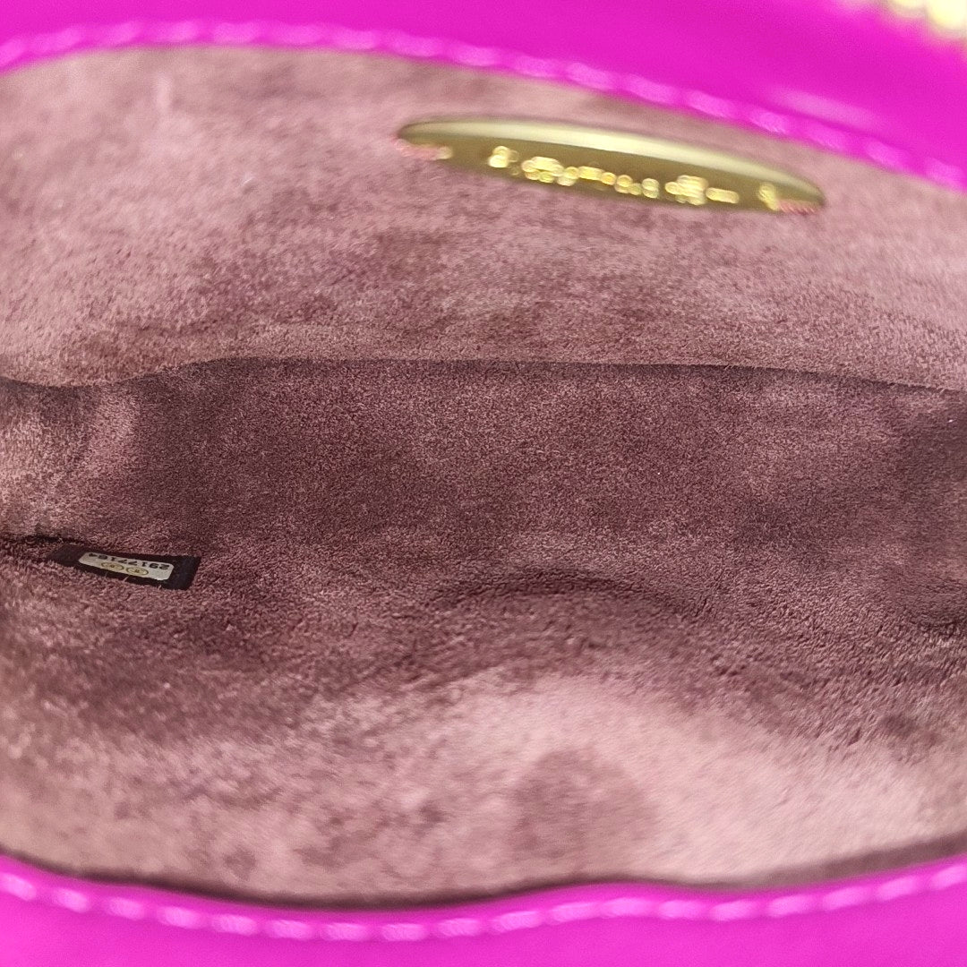 Quilted Calfskin Shoulder Bag Pink