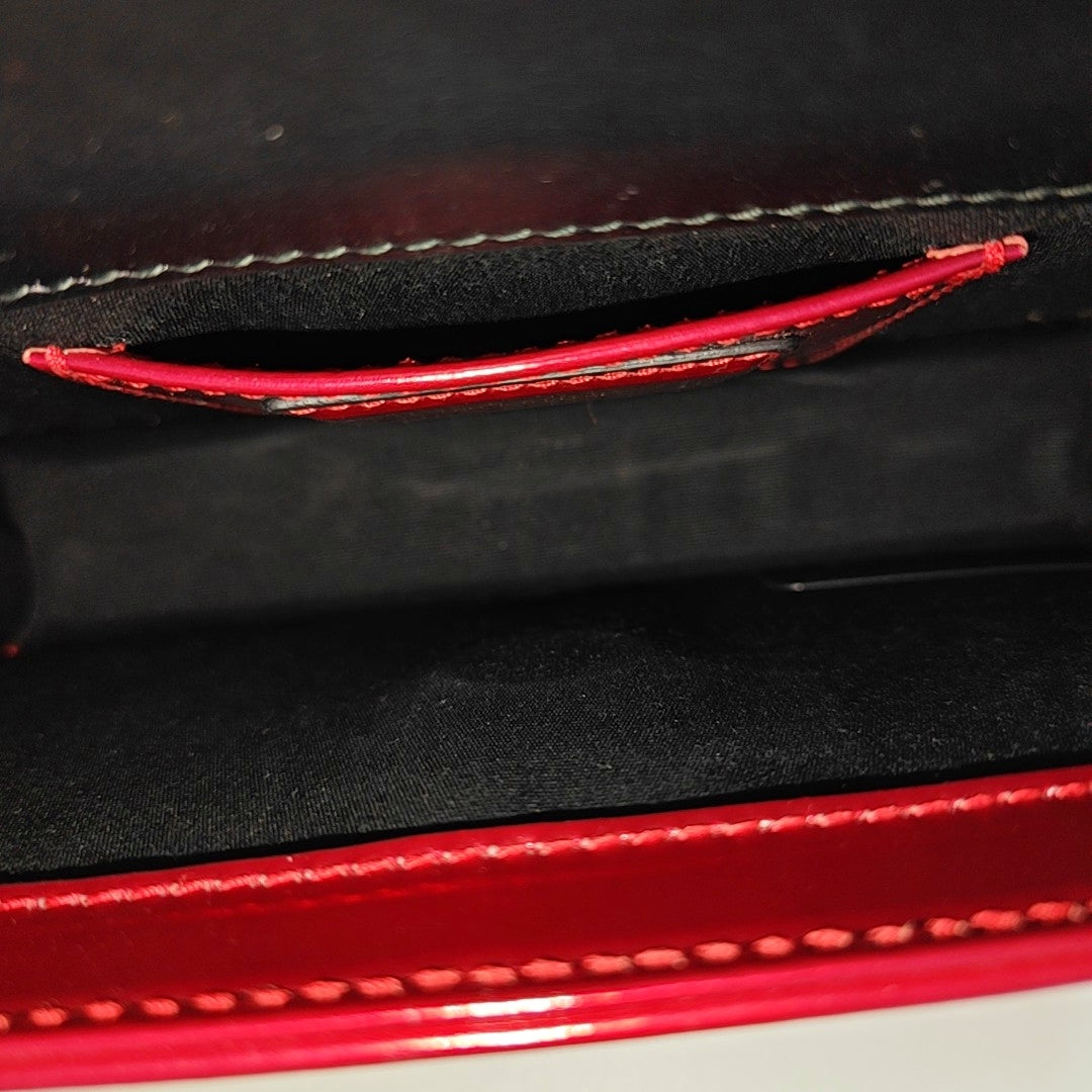 SERPENTI FOREVER Small Patent Leather Red