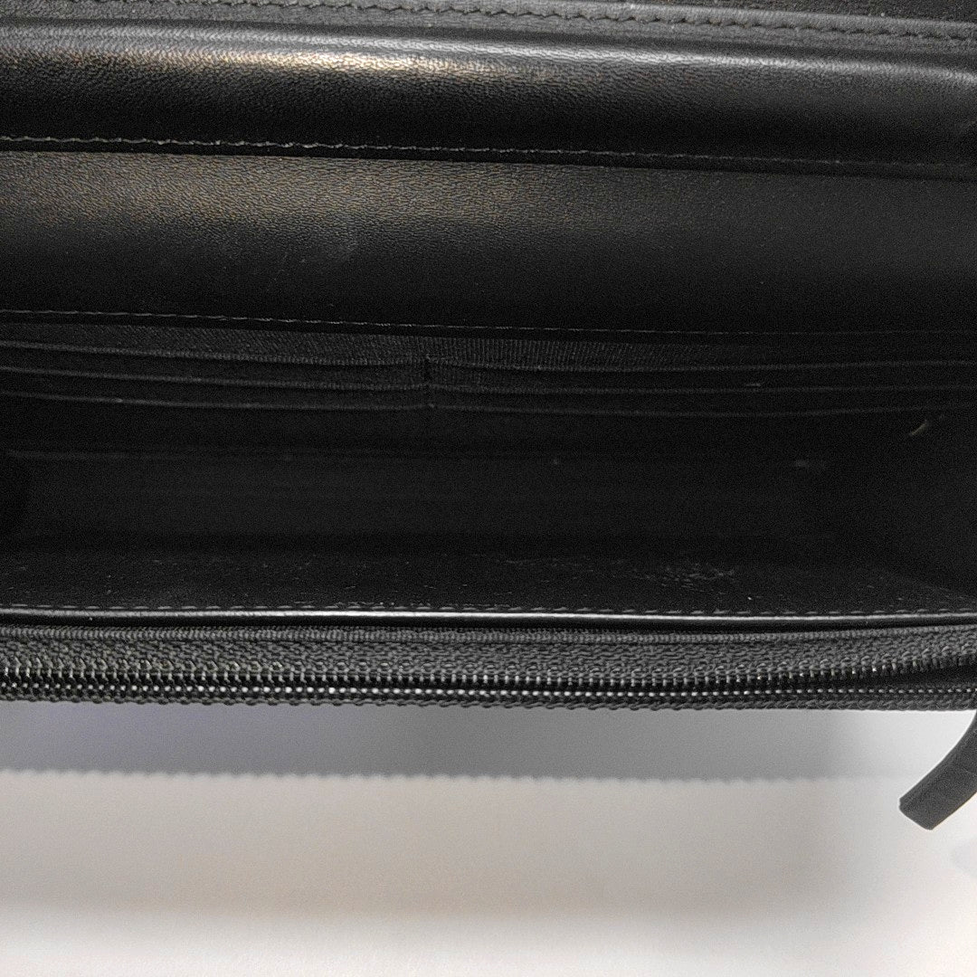 2.55 WOC Quilted Calfskin Black