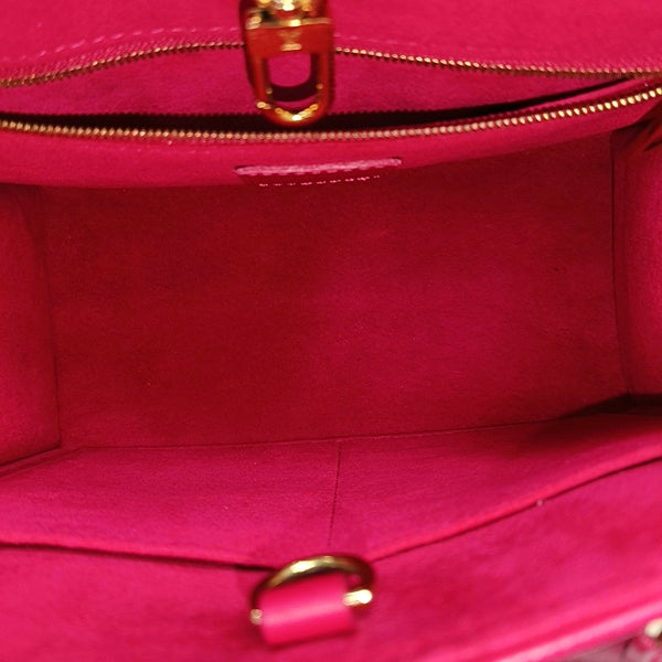 ONTHEGO PM Monogram Calfskin Red