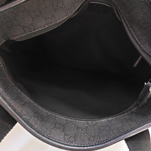 Monogram Canvas Tote Bag Black