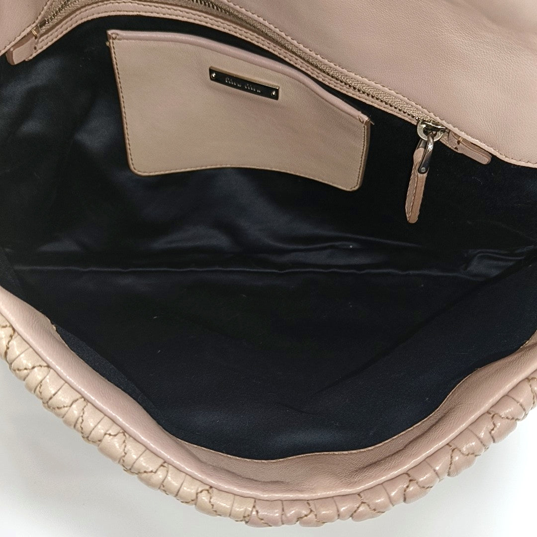 Crystal Quilted Lambskin Pink