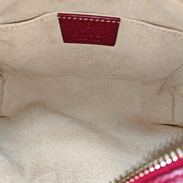 Ophidia Mini Monogram Coated Canvas Beige