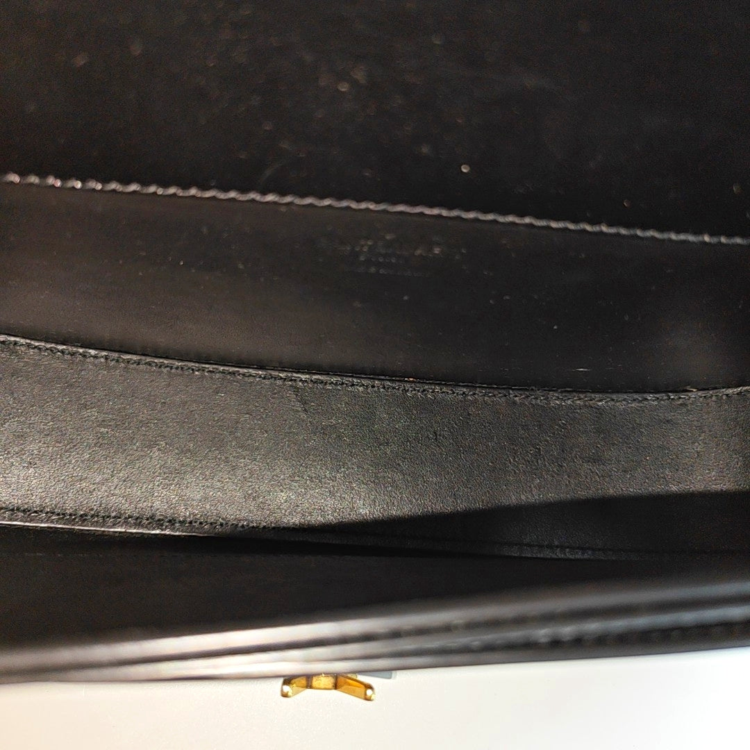 VOLTAIRE Calfskin Black