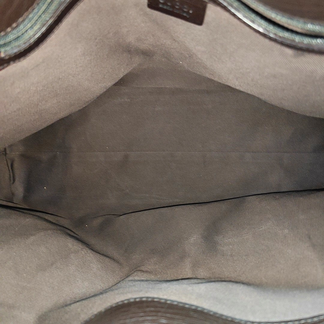 Monogram Canvas Tote Bag Brown