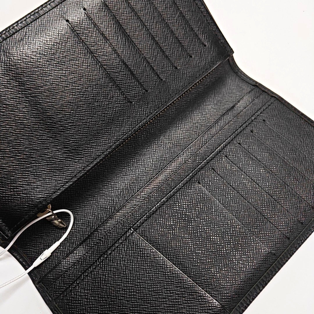 BRAZZA Epi Black Wallet