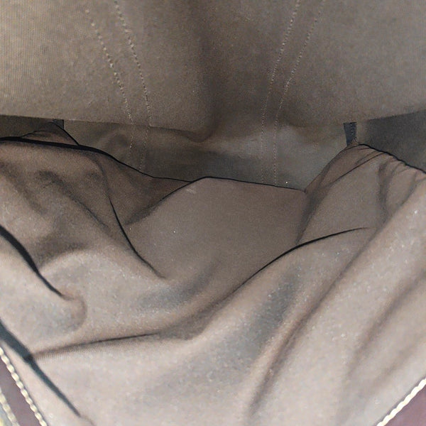Monogram Coated Canvas Tote Bag Beige