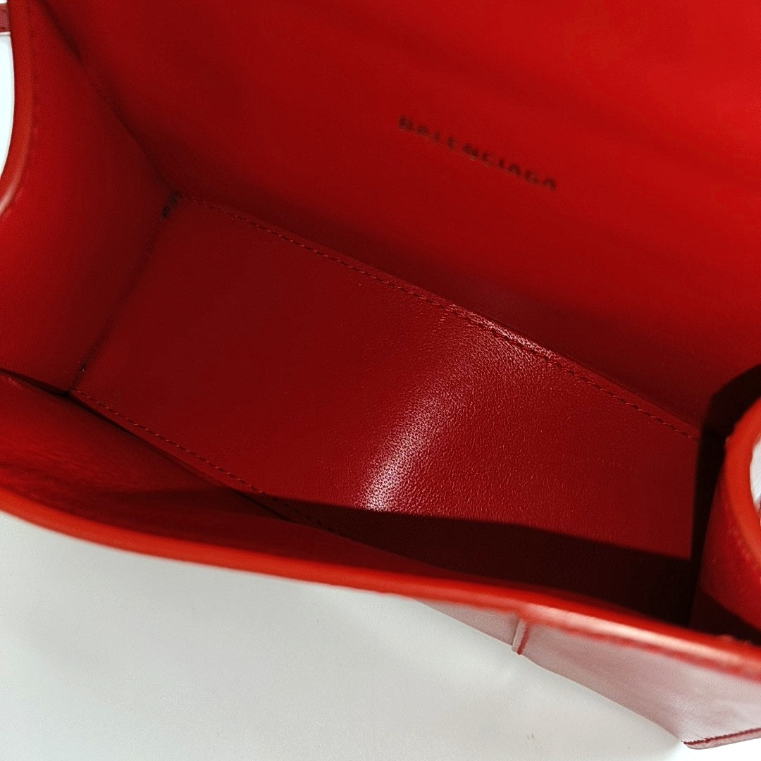 Hourglass XS Calfskin Red
