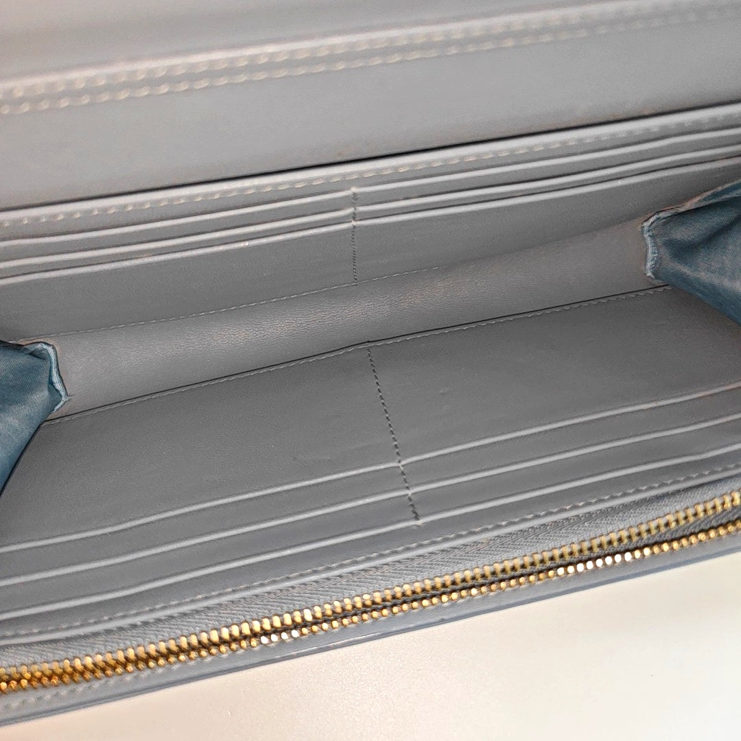 Diorama Small Calfskin Blue