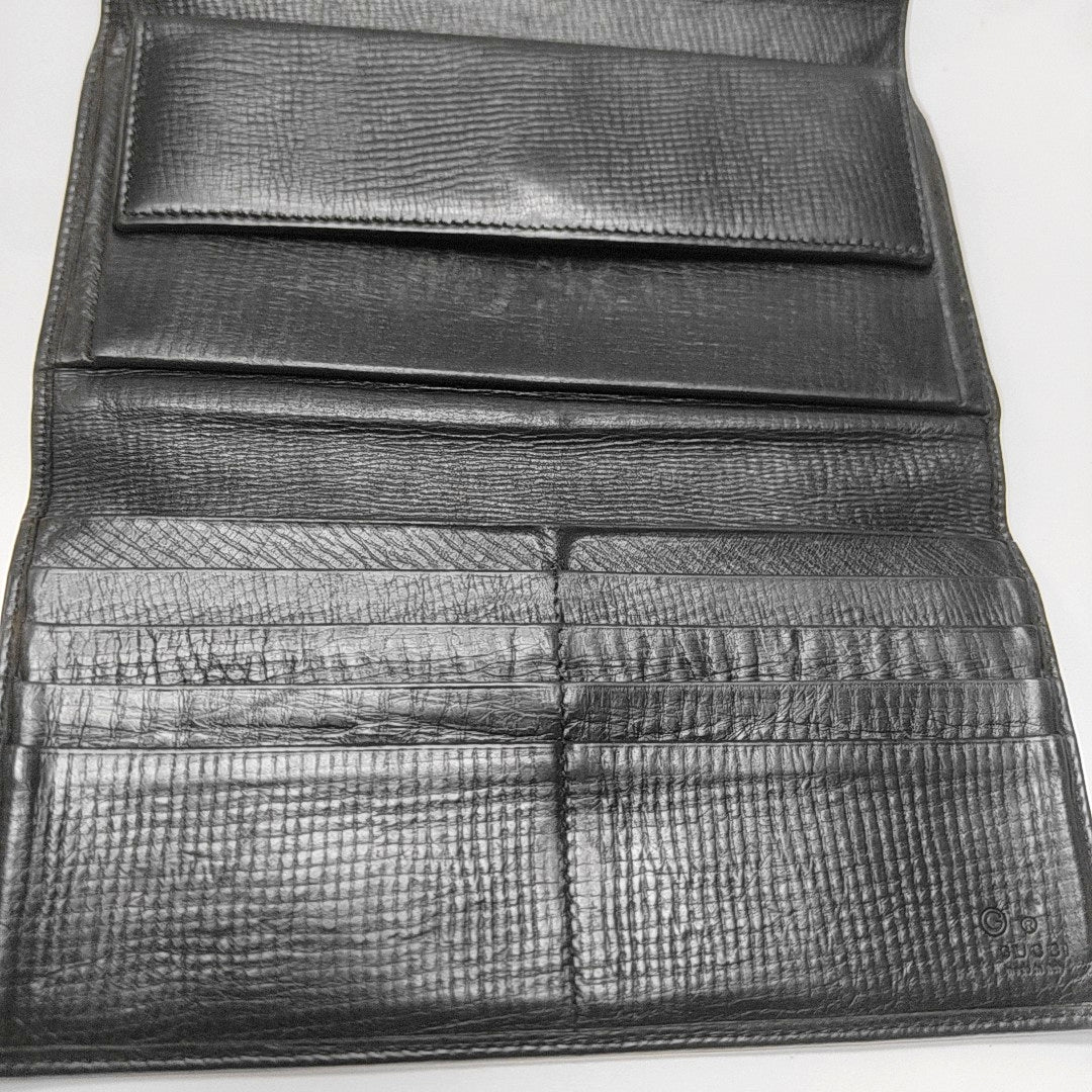 Monogram Canvas Wallet Black