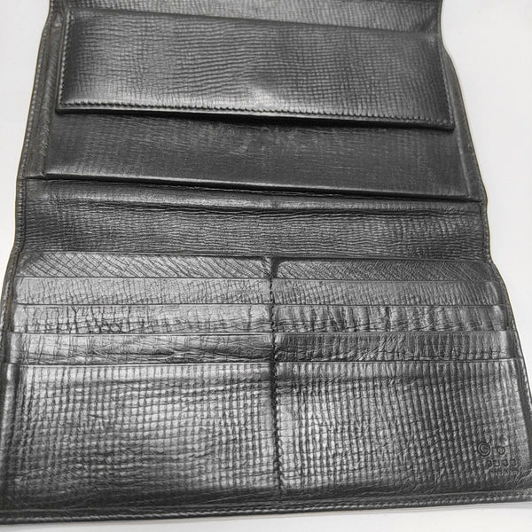 Monogram Canvas Wallet Black