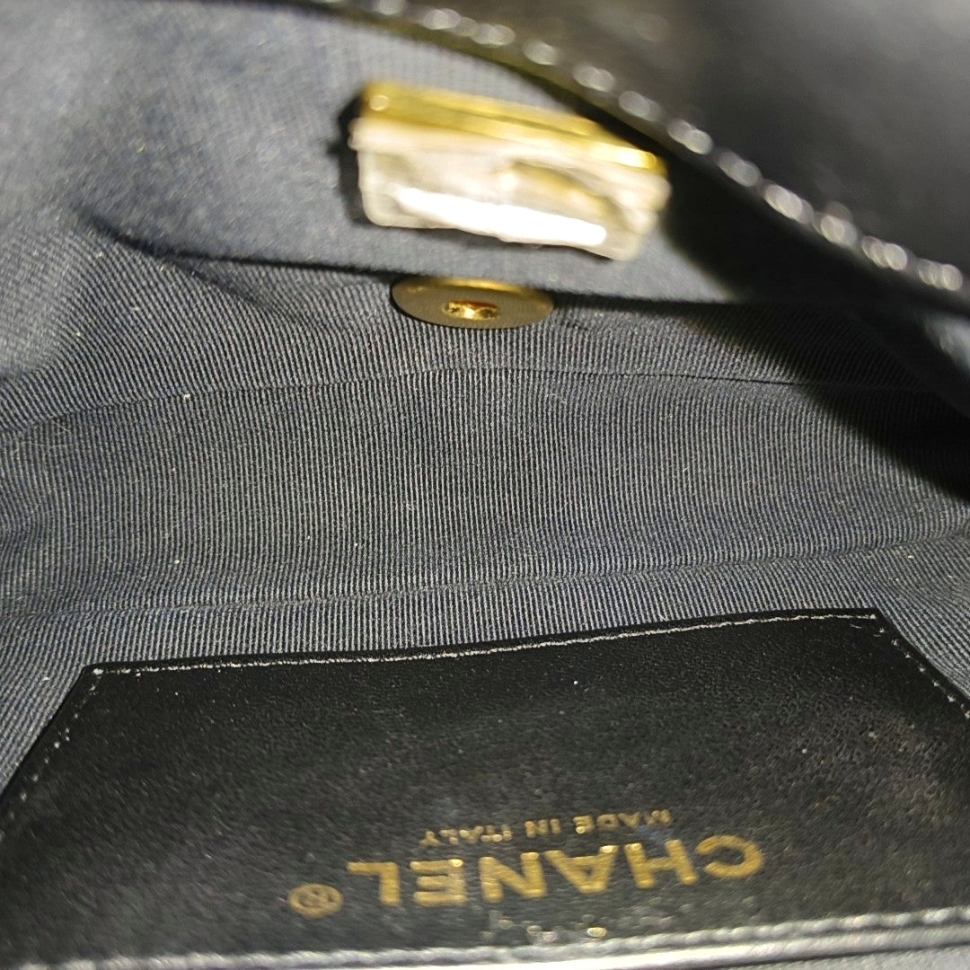 CLASSIC FLAP Mini Quilted Lambskin Black