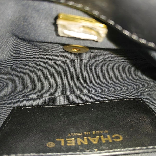 CLASSIC FLAP Mini Quilted Lambskin Black