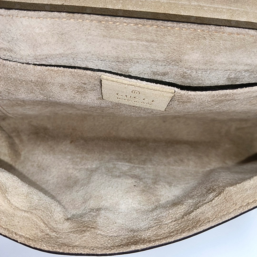 Monogram Patent Leather Beige