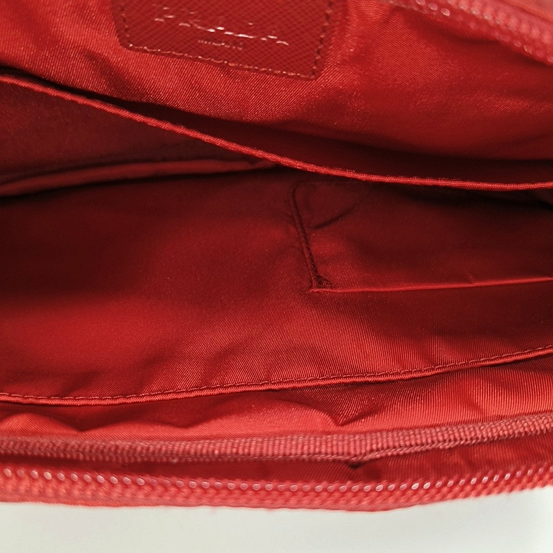 Nylon Clutch Red
