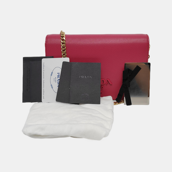 Saffiano Calfskin Red