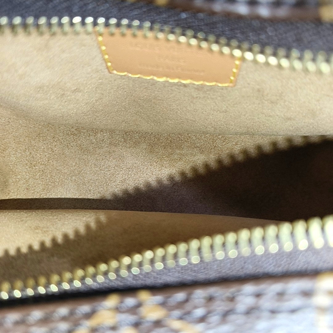 LOOP Monogram Coated Canvas Brown