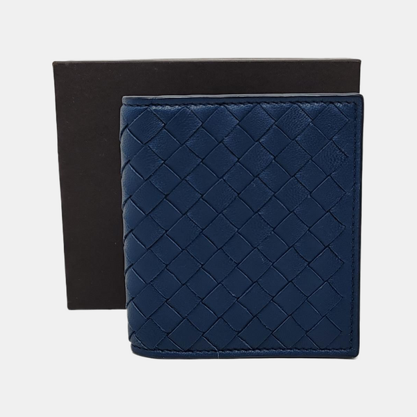Lambskin Blue Card Holder