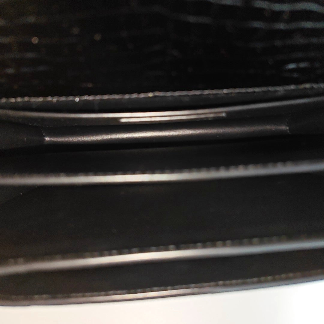 SUNSET Medium Calfskin Black