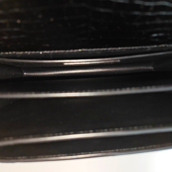 SUNSET Medium Calfskin Black