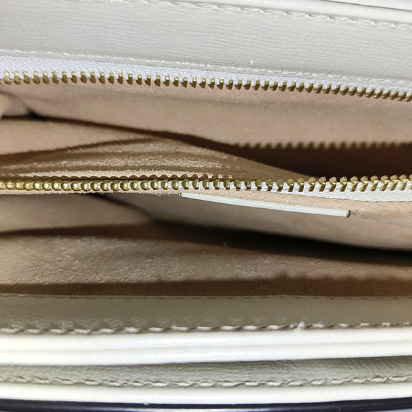 Horsebit 1955 Small Monogram Coated Canvas Beige