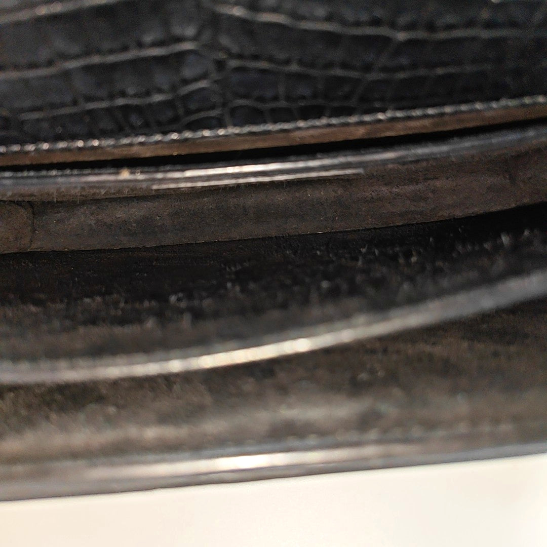SUNSET Medium Calfskin Black