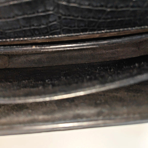 SUNSET Medium Calfskin Black
