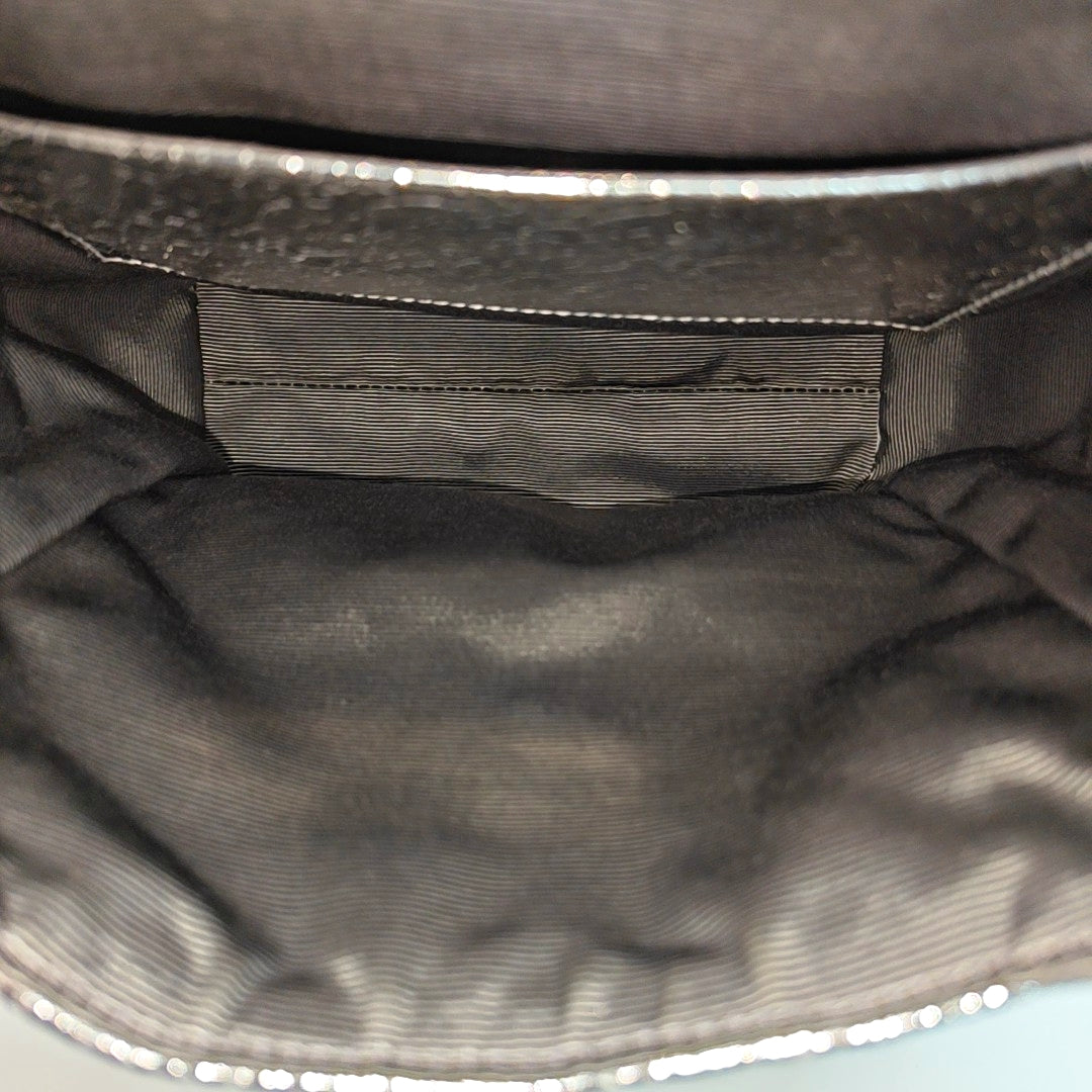 Stardust Small Cannage Calfskin Silver