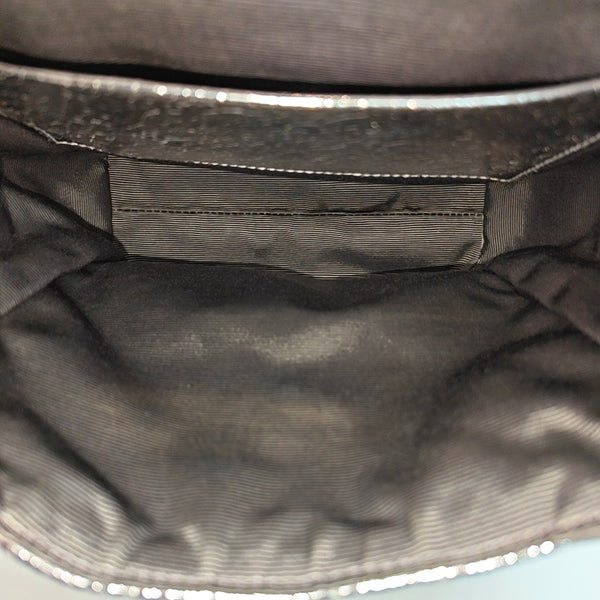 Stardust Small Cannage Calfskin Silver