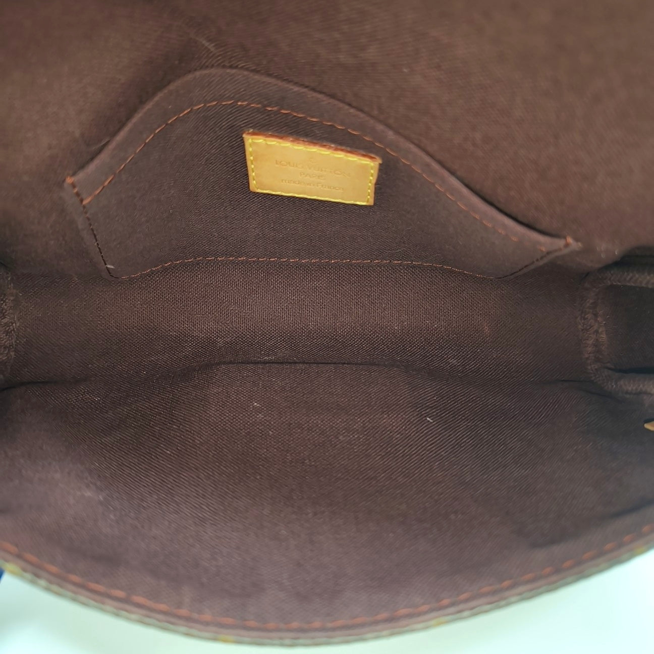 FAVORITE PM Monogram Coated Canvas Brown