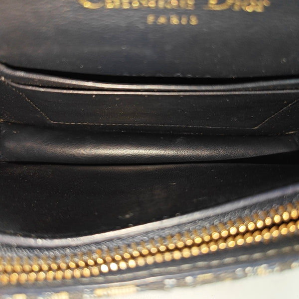Authenticated pre-owned  Saddle Oblique Canvas Blue - Belt Bag at Looply