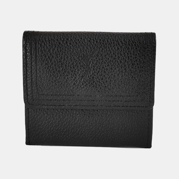 Calfskin Black Card Holder
