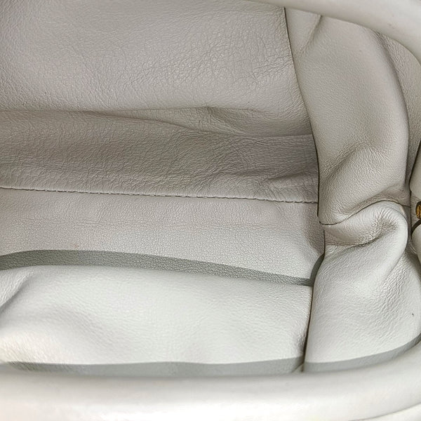 The Pouch Mini Lambskin White
