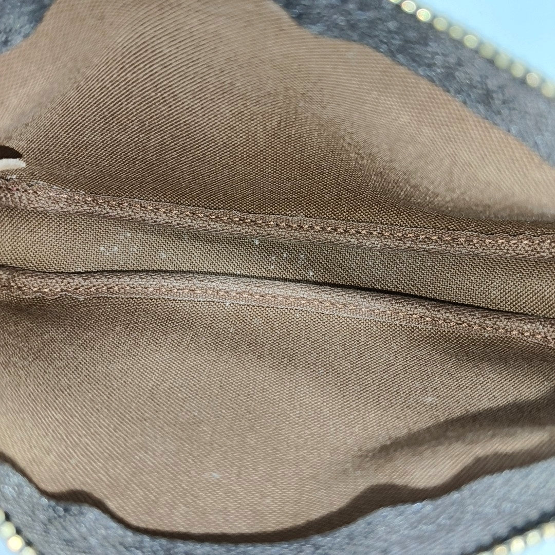 ACCESSOIRES Mini Monogram Coated Canvas Brown