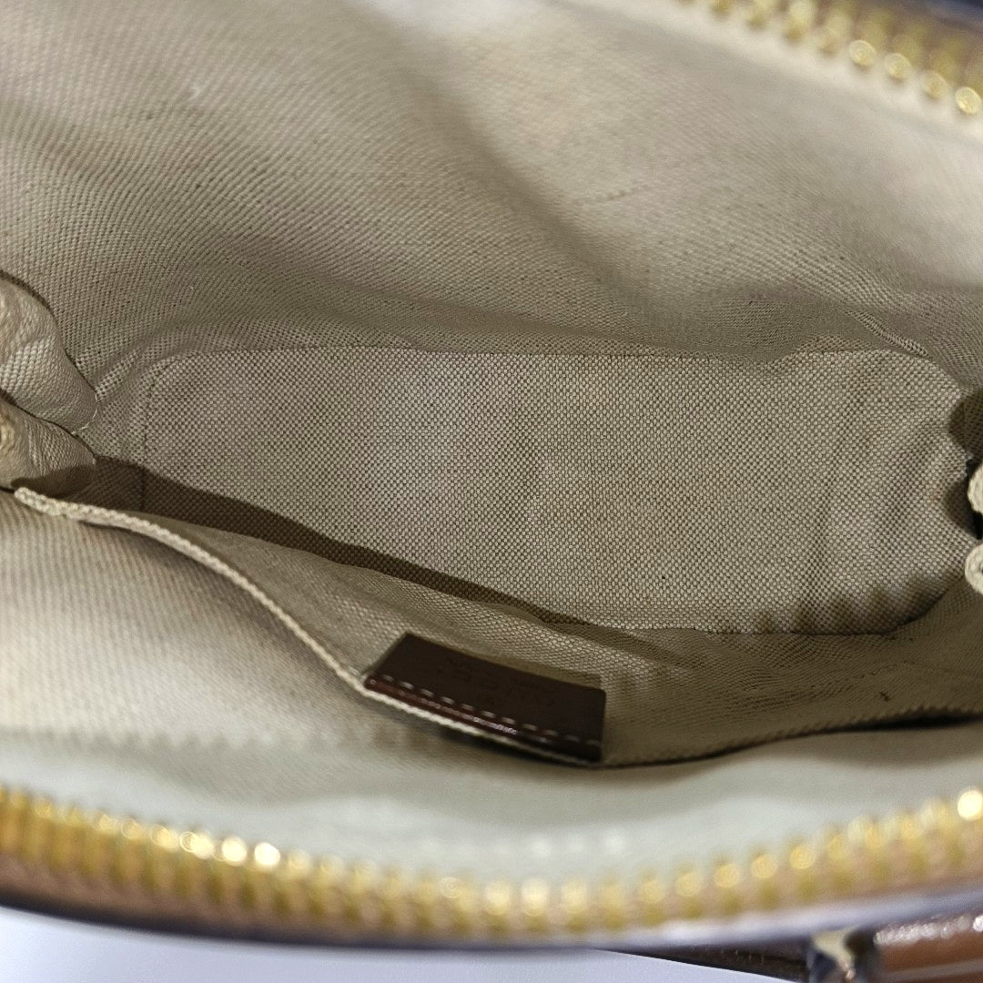 Horsebit 1955 Mini Coated Canvas Beige