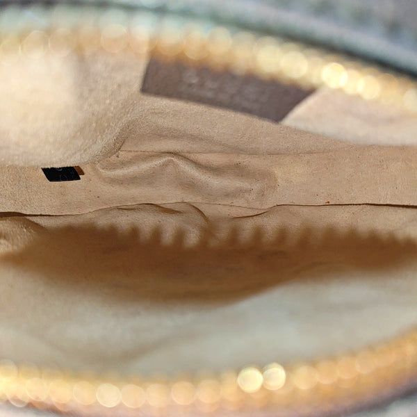 Ophidia Mini Monogram Lona Revestida Beige