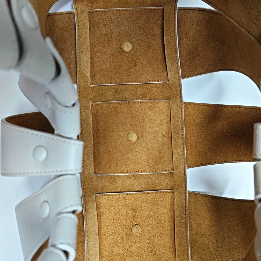 The Shell Calfskin White